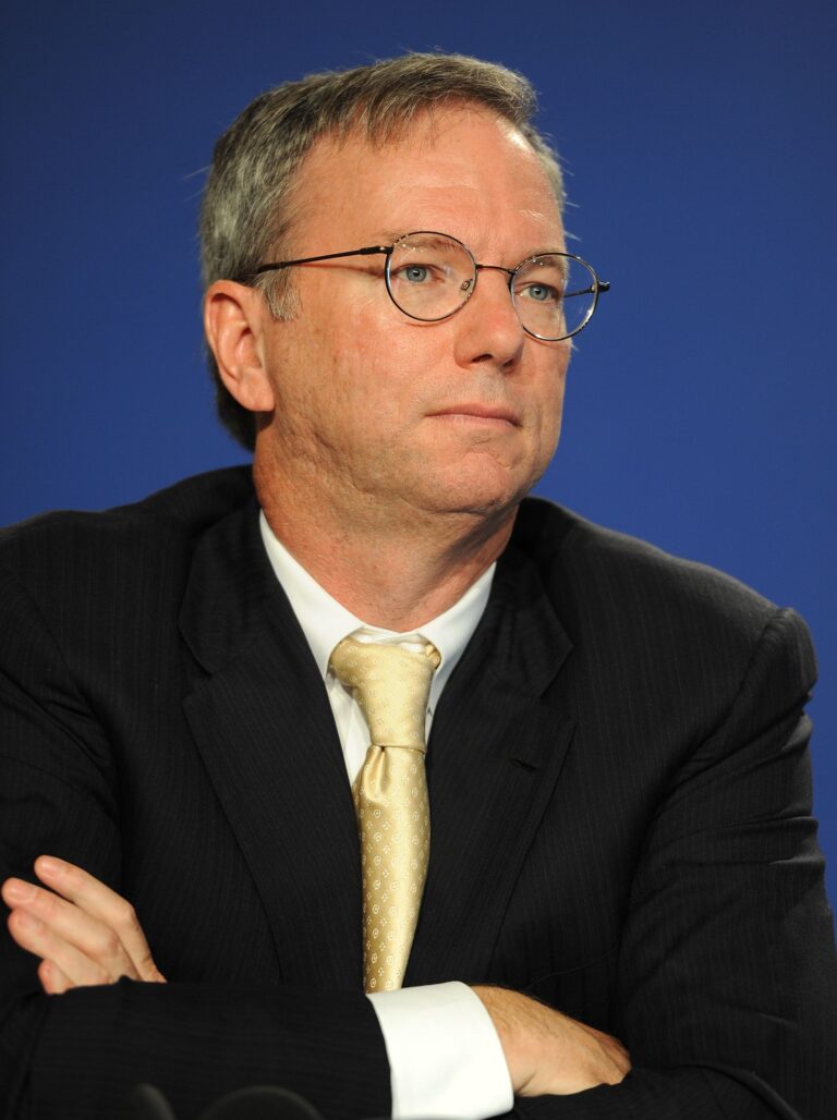 Eric Schmidt Net Worth 2021: Age, Height, Weight, Wife, Kids, Bio-Wiki — via Wikimedia Commons