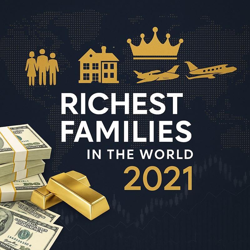 Top 15 Richest Families in the World 2021