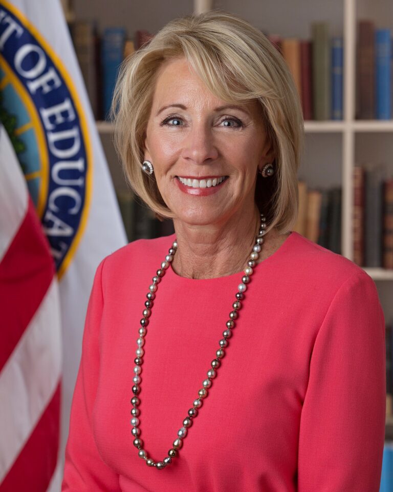Betsy DeVos Net Worth 2021: Age, Height, Weight, Husband, Kids, Bio-Wiki | Wealthy Persons — via Wikimedia Commons