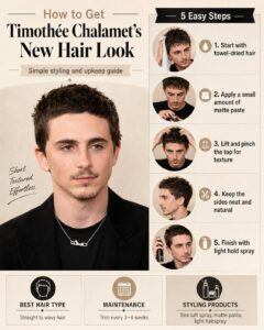 Timothée Chalamet New Hair Style in 2026