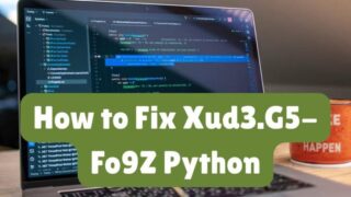 How to Fix XUD3.G5-FO9Z Python Error Guide